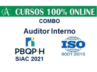 Curso Auditor Interno PBQPH SiAC 2021 Palmas TO cursos tcnicos enfermagem esttica profissionalizantes 159866541 