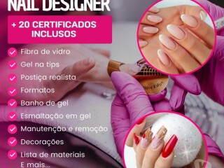 Curso de Nail Designer Completo e com acesso vitalcio Niteroi RJ cursos tcnicos enfermagem esttica profissionalizantes 327963447 