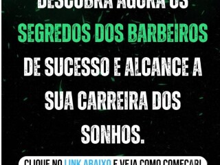 Curso de Barbearia Inicie sua Carreira de Sucesso Campinas SP cursos tcnicos enfermagem esttica profissionalizantes 328916169 