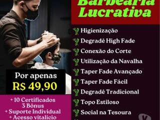 CURSO DE BARBEIRO Centro cursos tcnicos enfermagem esttica profissionalizantes 329912975 