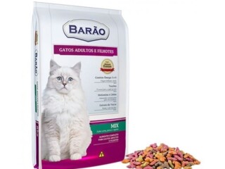 Raco Baro Premium Gato Mix Carne Peixe e Vegetais 8 Kg Outros Bairros Belo Horizonte MG Pet shops e veterinrios Outros Bairros Belo Horizonte MG no 196745008 