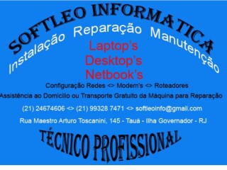 MANUTENO REPARO COMPUTADORES Ilha do Governador Assistncia tcnica e conserto de eletrnico no 200929880 