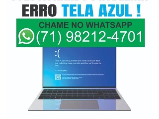 Erro de tela azul em seu computador Centro de Salvador Assistncia tcnica e conserto de eletrnico no 327845361 