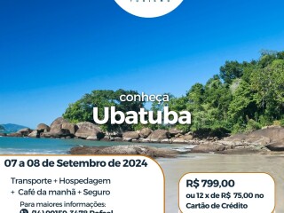 Excurso para ubatuba no feriado 0709 a 0809 em bauru em Bauru SP Eventos 