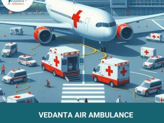 Use Topclass Vedanta Air Ambulance Services in Mumbai with Advanced Medical Team