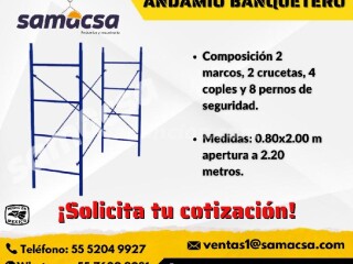 Andamio tubular banquetero en México Ciudad De | Clasf animales