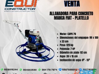 Allanadora para concreto fiatplatello en Tuxtla Gutierrez | Clasf casa-y-jardin