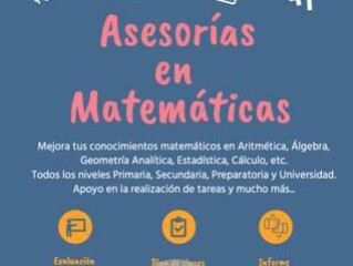 Asesorías en matemáticas en Hermosillo | Clasf formacion-y-libros