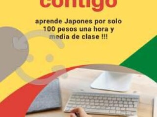 Clases de japonés por 100 pesos 1:30 en Irapuato | Clasf formacion-y-libros