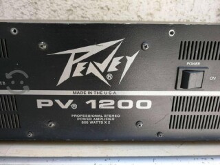 Amplificador peavey pv1200 originalito en México Ciudad De | Clasf imagen-y-sonido