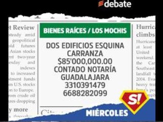 Edificios, en esquina en venta los mochis, sinaloa en Los Mochis | Clasf inmobiliaria