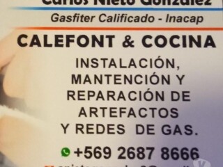 Reparación, Mantención e Instalación de Calefont Valparaíso - 329792574 | Vivastreet